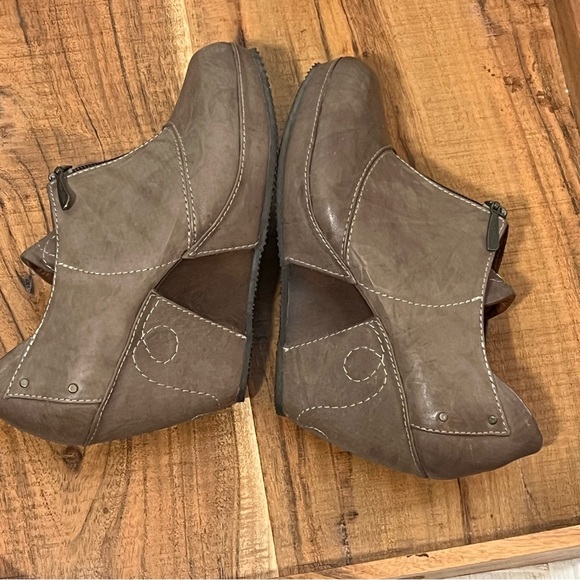 Sergio Tomani  leather wedge boots booties size 36 - Picture 5 of 7